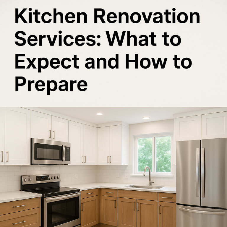 Kitchen Renovation Services What to Expect and How to Prepare
